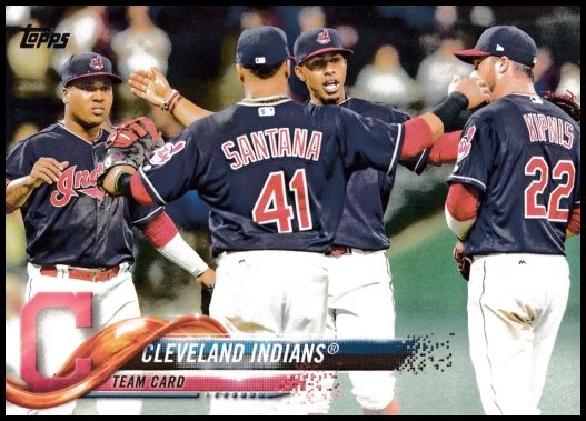 239 Cleveland Indians Team Card